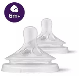 AVENT TETTARELLA NATURAL 3,0 LIQ DEN 2 PEZZI - pharmaluna
