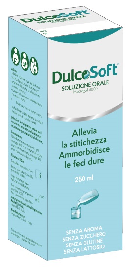 DULCOSOFT SOLUZIONE ORALE 250 ML - pharmaluna