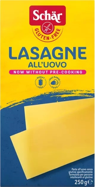 SCHAR PASTA LASAGNE 250 G - pharmaluna