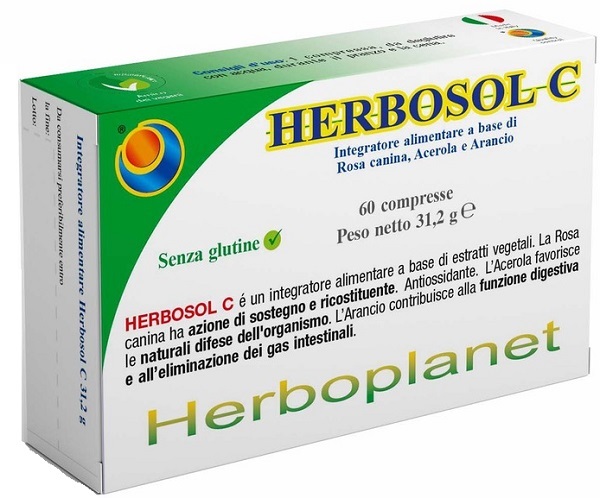 HERBOSOL C 60 COMPRESSE - pharmaluna