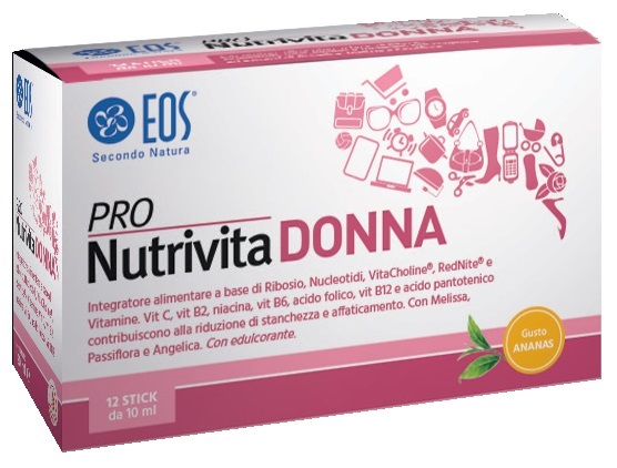 EOS PRO NUTRIVITA DONNA FP 12 STICK - pharmaluna