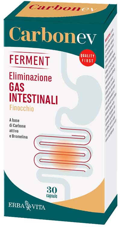 CARBON EV FERMENT 30 CAPSULE - pharmaluna