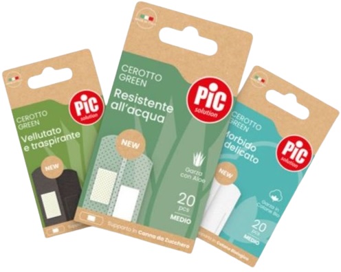 CEROTTO GREEN COTONE BIO MIX 5 PEZZI - pharmaluna
