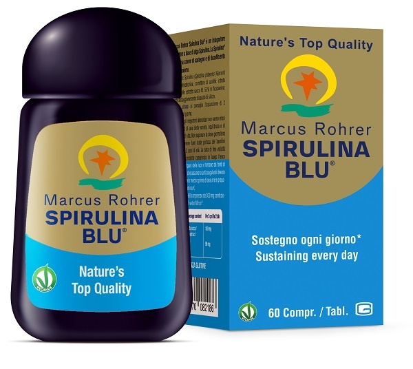 MARCUS ROHRER SPIRULINA BLU 60 COMPRESSE - pharmaluna