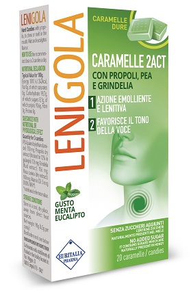 LENIGOLA 2ACT CARAMELLE BALSAMICHE - pharmaluna