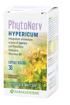 PHYTONERV HYPERICUM 30 CAPSULE - pharmaluna