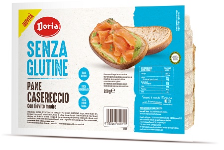 DORIA PANE CASERECCIO DB 220 G - pharmaluna