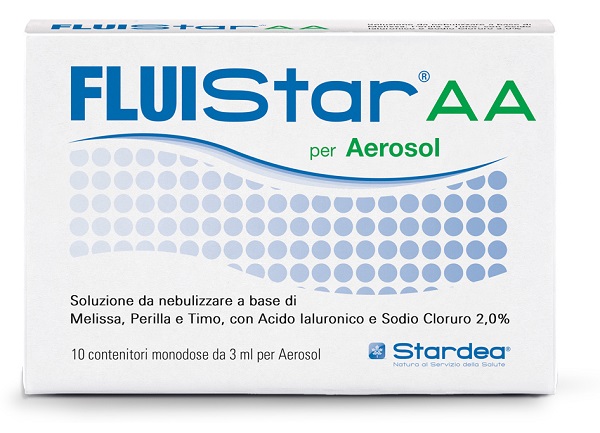 FLUISTAR AA 10 MONODOSE DA 3 ML PER AEROSOL - pharmaluna