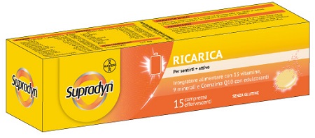 SUPRADYN RICARICA 15 COMPRESSE EFFERVESCENTI - pharmaluna