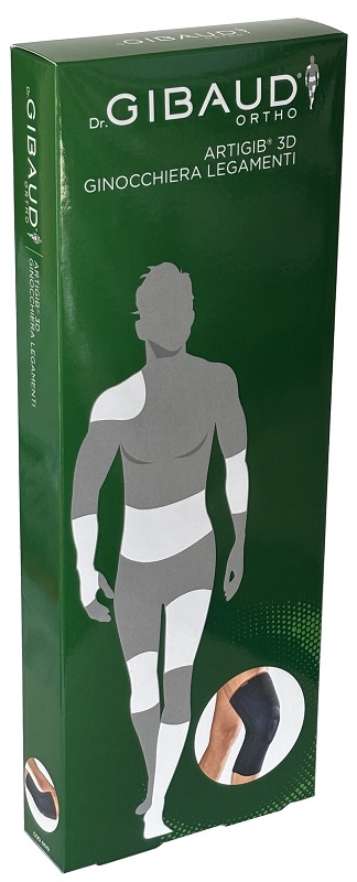 GIBAUD ORTHO ARTIGIB 3D GINOCCHIERA LEGAMENTI TAGLIA 04 - pharmaluna