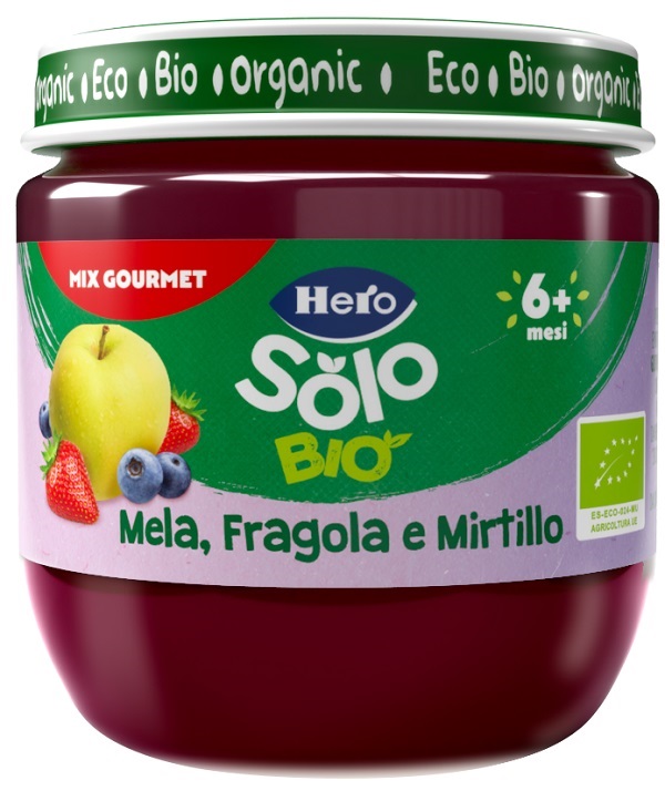 HERO SOLO OMOGENEIZZATO MELA CANNELLA 120 G - pharmaluna