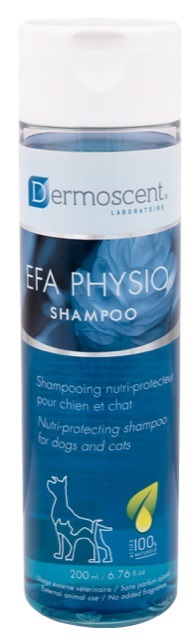 DERMOSCENT EFA PHYSIO SHAMPOO FOR DOGS AND CATS 200 ML - pharmaluna