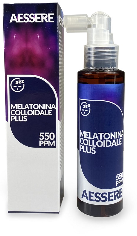 MELATONINA COLLOIDALE PLUS 550PPM SPRAY 100 ML - pharmaluna