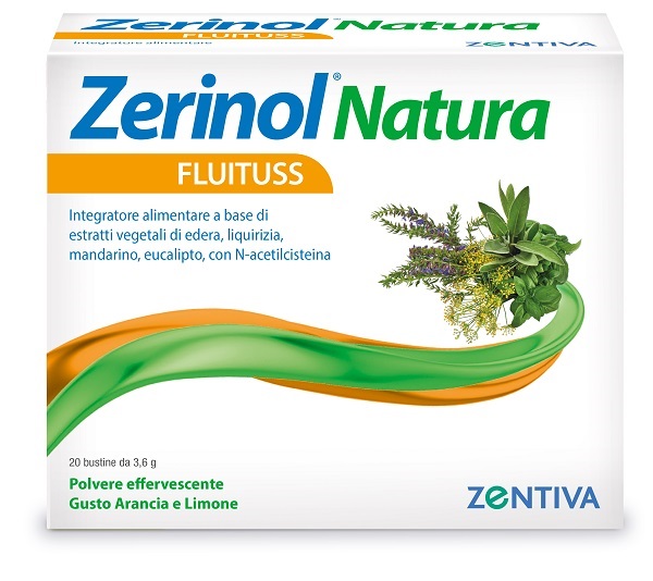 ZERINOL NATURA FLUITUSS 20 BUSTINE - pharmaluna