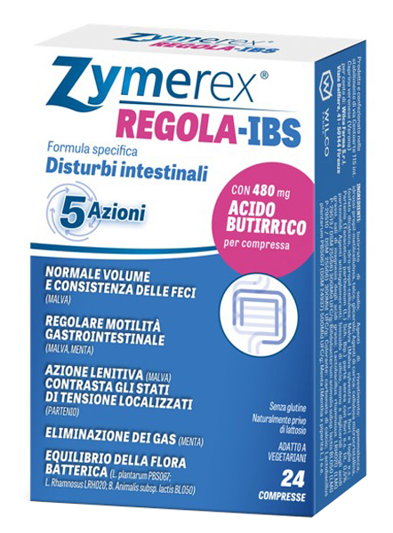 ZYMEREX REGOLA-IBS 24 COMPRESSE - pharmaluna