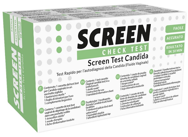 SCREEN TEST RAPIDO SCREEN TEST CANDIDA AUTODIAGNOSTICO 1 PEZZO - pharmaluna
