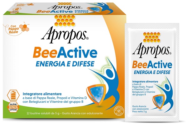 APROPOS BEEACTIVE ENERGIA E DIFESE 12 BUSTINE - pharmaluna