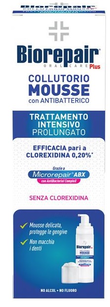 BIOREPAIR PLUS COLLUTORIO MOUSSE ANTIBATTERICO 200 ML - pharmaluna