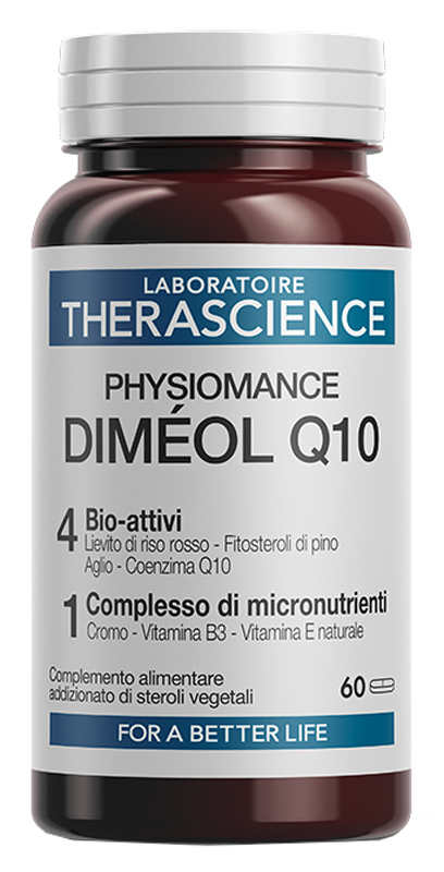 PHYSIOMANCE DIMEOL Q10 60 COMPRESSE - pharmaluna