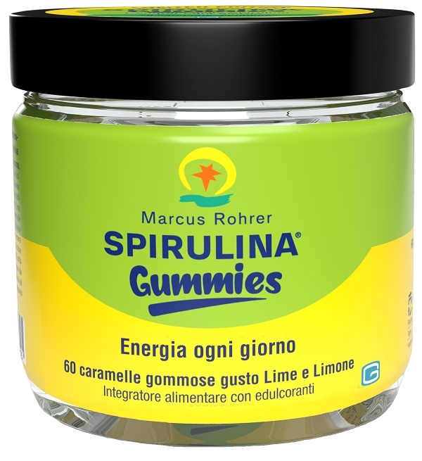 MARCUS ROHRER SPIRULINA GUMMIES 60 CARAMELLE GOMMOSE - pharmaluna
