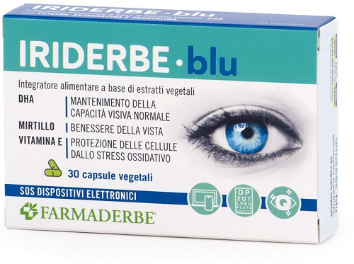 IRIDERBE BLU DHA 30 CAPSULE - pharmaluna