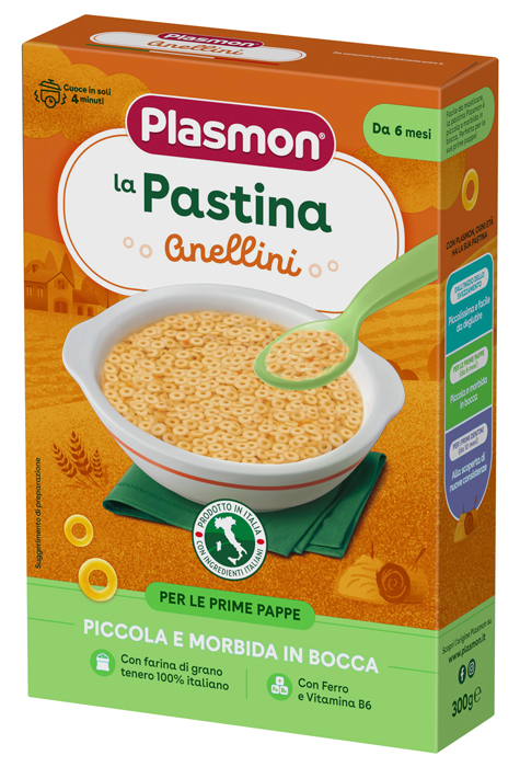 PLASMON PASTA ANELLINI 300 G - pharmaluna