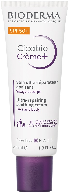 CICABIO CREME+ SPF50 40 ML - pharmaluna