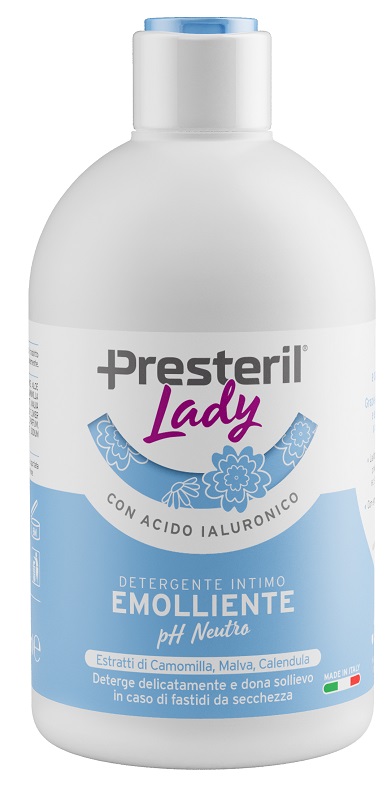 LADY PRESTERIL DETERGENTE INTIMO EMOLLIENTE/PH NEUTRO 250 M L - pharmaluna