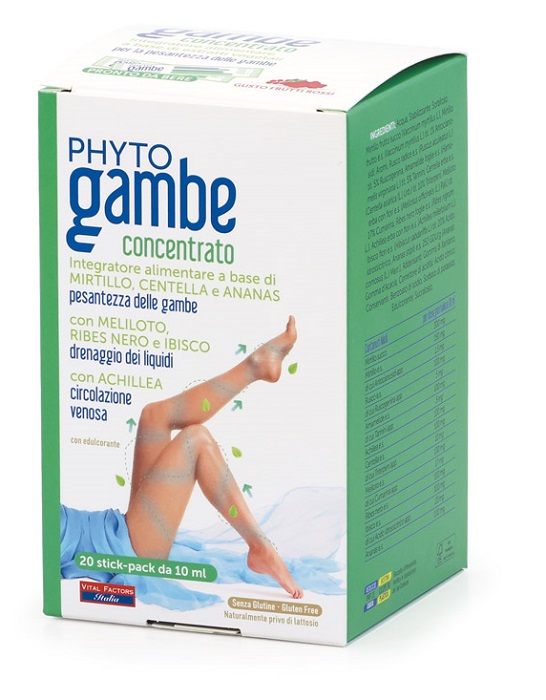 PHYTOGAMBE CONCENTRATO 20 STICK-PACK DA 10 ML - pharmaluna