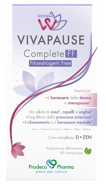 DONNAW VIVAPAUSE COMPLETE FF 30 COMPRESSE - pharmaluna