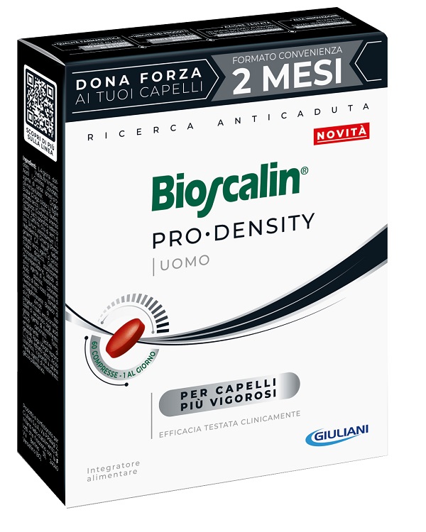 BIOSCALIN PRO DENSITY UOMO 60 COMPRESSE - pharmaluna