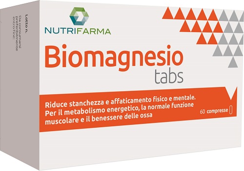 BIOMAGNESIO TABS 60 COMPRESSE - pharmaluna