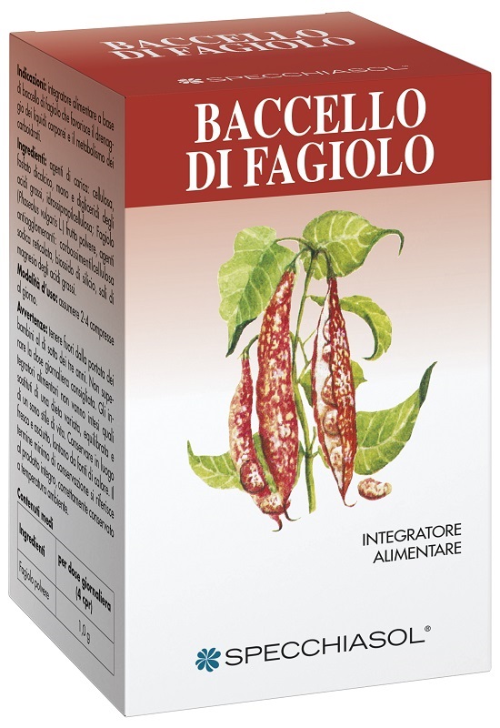 BACCELLO DI FAGIOLO ERBE 120 COMPRESSE - pharmaluna
