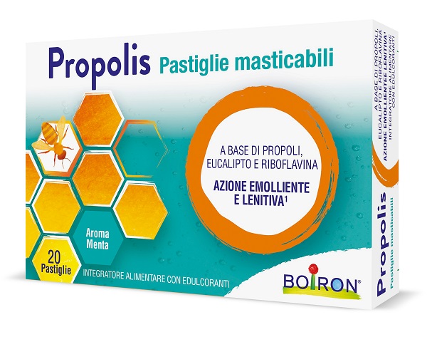 PROPOLIS PASTIGLIE MENTA 20 G - pharmaluna