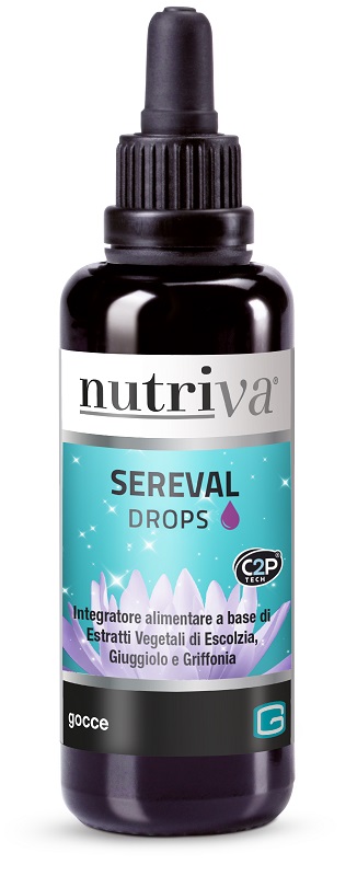 NUTRIVA SEREVAL DROPS 50 ML GUSTO MELA - pharmaluna