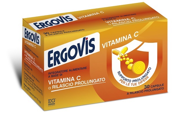 ERGOVIS VITAMINA C 30 CAPSULE - pharmaluna