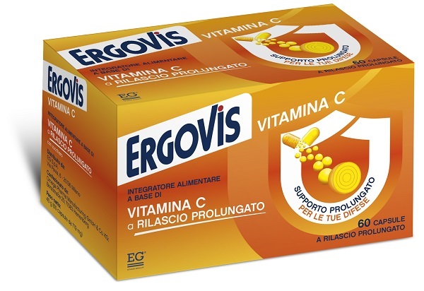 ERGOVIS VITAMINA C 60 CAPSULE - pharmaluna