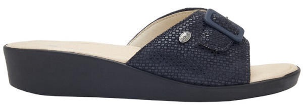MANGO PRINTED SUEDE W NAVY BLUE 39 - pharmaluna