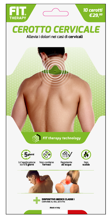 FIT THERAPY CEROTTO CERVICALE 10 PEZZI - pharmaluna