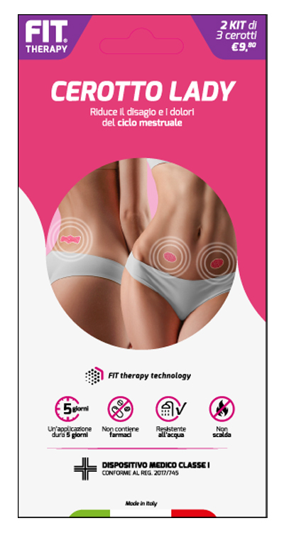 FIT THERAPY KIT CEROTTO LADY 2 PEZZI - pharmaluna