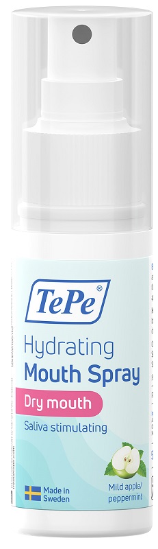 TEPE HYDRATING GEL ORALE IDRATANTE STIMOLANTE SALIVA AROMA MELA/MENTA PIPERITA 50 ML - pharmaluna