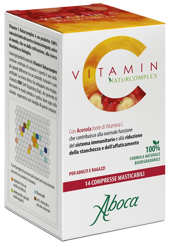 VITAMIN C NATURCOMPLEX 14 COMPRESSE - pharmaluna
