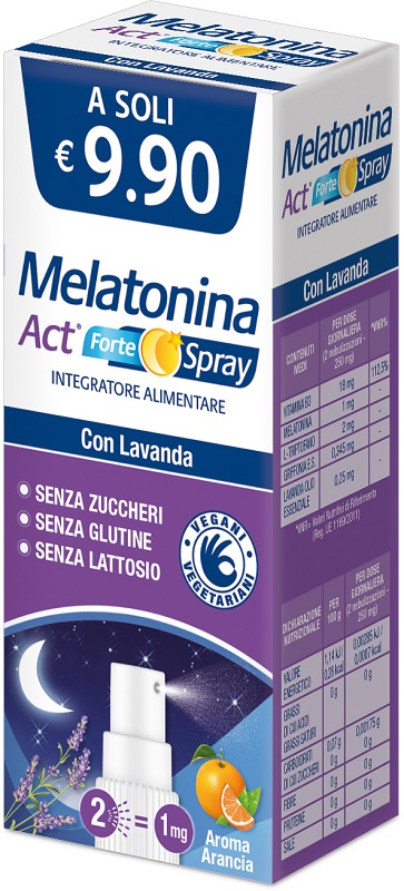 MELATONINA ACT FORTE SPRAY 15 ML - pharmaluna