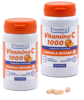 VITAMINA C 1000 90 COMPRESSE - pharmaluna