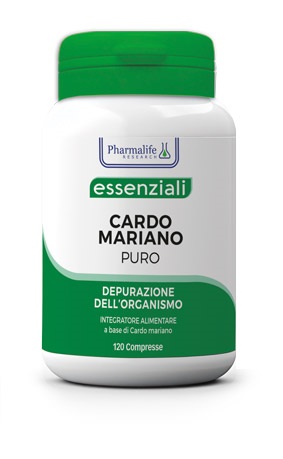 CARDO MARIANO PURO 120 COMPRESSE - pharmaluna