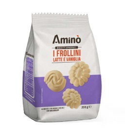 AMINO' I FROLLINI LATTE E VANIGLIA 200 G - pharmaluna