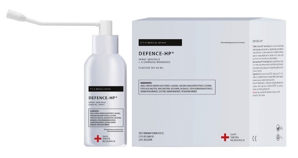 SPRAY PROTETTIVO MUCOSA VAGINALE DEFENCE HP GENITAL 40 ML + 4 CANNULE MONOUSO - pharmaluna