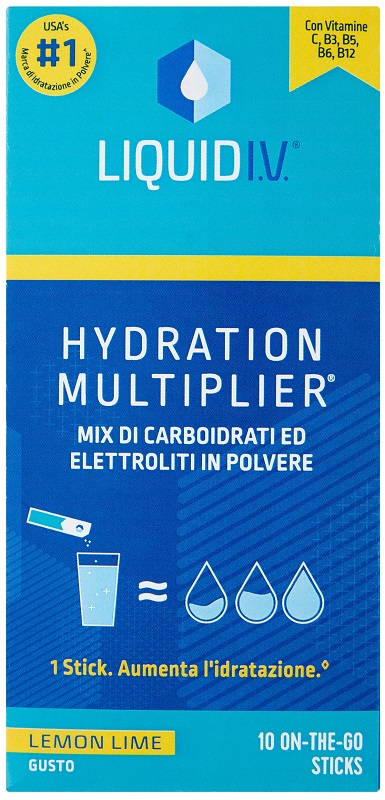 LIQUID IV HYDRATION MULTIPLIER LEMON LIME 10 STICK - pharmaluna