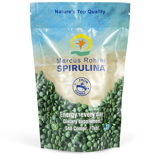 SPIRULINA MARCUS 540 COMPRESSE - pharmaluna