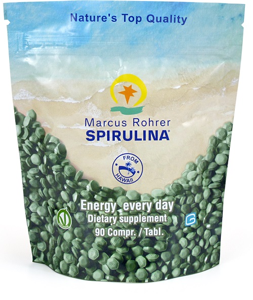SPIRULINA MARCUS 90 COMPRESSE - pharmaluna